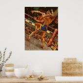 Muay Thai Poster (Küche)