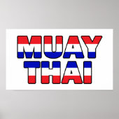 Muay Thai Poster (Vorne)