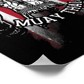 Muay Thai  Poster (Ecke)