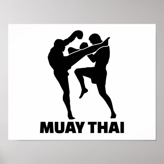 Muay Thai Poster (Vorne)