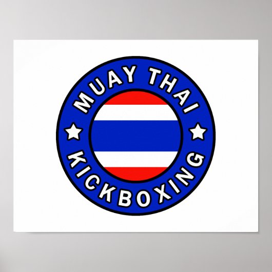 Muay Thai Poster (Vorne)