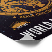 Muay Thai Poster - Tiger Spirit (Ecke)