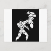 Muay Thai Postkarte (Vorderseite)