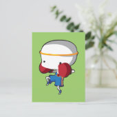 Muay Thai Postkarte (Stehend Vorderseite)