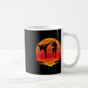 Muay Thai Retro Vintage Kampfkunst Boxen Kaffeetasse
