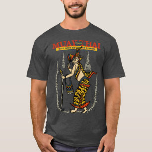 Muay Thai Sak Yant Einsiedler-Tattoo T-Shirt