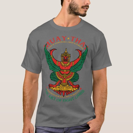 Muay Thai Sak Yant Garuda T-Shirt (Vorderseite)