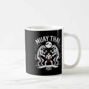 Muay Thai Sak Yant Tiger Halloween Kickboxen MMA Kaffeetasse