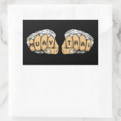 Muay Thai Stickers (Tasche)