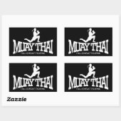 Muay Thai Stickers (Blatt)
