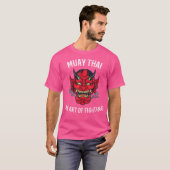 Muay Thai Strong Oni Hannya T-Shirt (Vorne ganz)