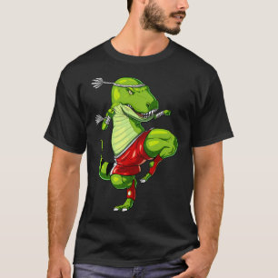 Muay Thai T-Rex Dinosaurier T-Shirt