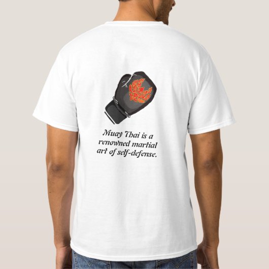 Muay Thai T-Shirt (Rückseite)