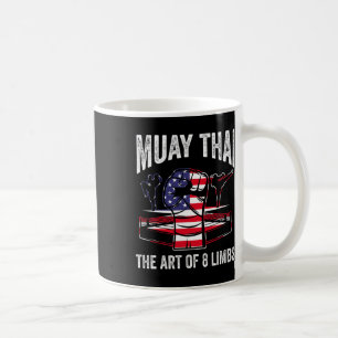 Muay Thai Tha Kunst der 8 Gliedmaßen Kämpfer Kampf Kaffeetasse