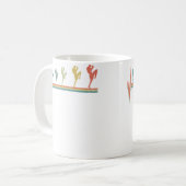 Muay Thai Thai Boxen Kaffeetasse (Vorderseite Links)