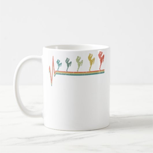 Muay Thai Thai Boxen Kaffeetasse (Links)