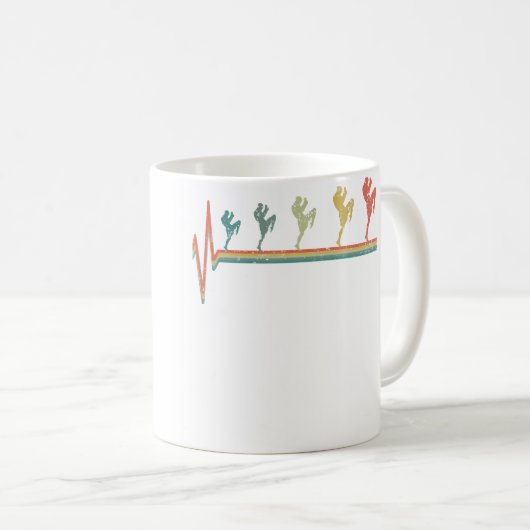 Muay Thai Thai Boxes Kaffeetasse (VorderseiteRechts)