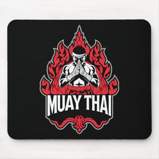 Muay Thai Thai Boxing 1 Mousepad (Vorne)