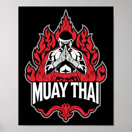 Muay Thai Thai Boxing 1 Poster (Vorne)