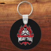 Muay Thai Thai Boxing 1 Schlüsselanhänger (Vorderseite)