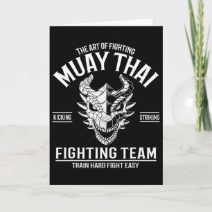 Muay Thai Thai Boxing Kickboxen  Karte