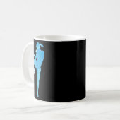 Muay Thai Thai Boxing Sport Kaffeetasse (Vorderseite Links)