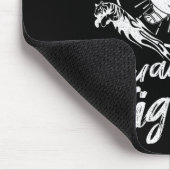 Muay Thai Thailand Faust Ring Knie Kämpfer Technik Mousepad (Ecke)