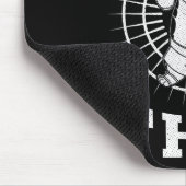 Muay Thai Thailand Faust Ring Knie Kämpfer Technik Mousepad (Ecke)
