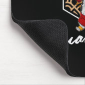 Muay Thai Thailand Faust Ring Knie Kämpfer Technik Mousepad (Ecke)