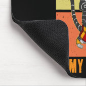 Muay Thai Thailand Faust Ring Knie Kämpfer Technik Mousepad (Ecke)