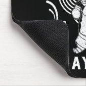Muay Thai Thailand Faust Ring Knie Kämpfer Technik Mousepad (Ecke)