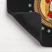 Muay Thai Thailand Faust Ring Knie Kämpfer Technik Mousepad (Ecke)