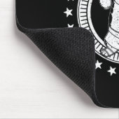 Muay Thai Thailand Fäuste Ring Knie Kämpfer Techni Mousepad (Ecke)