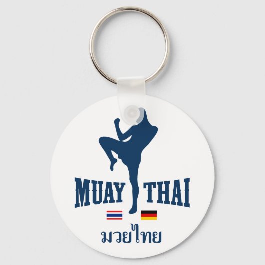 Muay Thai Thailand Schlüsselanhänger (Vorderseite)