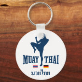 Muay Thai Thailand Schlüsselanhänger (Vorderseite)