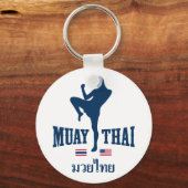 Muay Thai Thailand Schlüsselanhänger (Vorderseite)