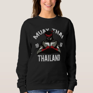 Muay-Thai-Thailand-Shirt Vintage-Muay-Thai-Trainer Sweatshirt
