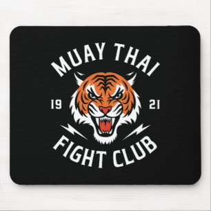Muay Thai Tiger Fight Kickboxen Kämpfer Thaiboxi Mousepad