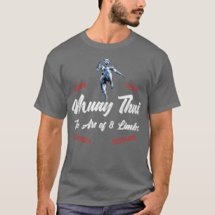 Muay Thai Tiger kämpfen Thai Boxing Kickboxing T-Shirt