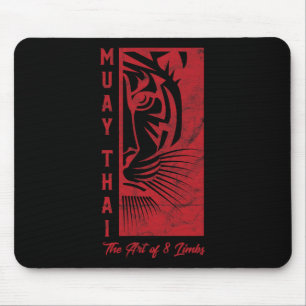 Muay Thai Tiger Kunst der 8 Gliedmaßen Kickboxen G Mousepad