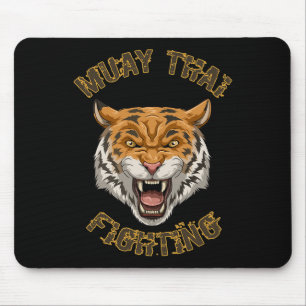 Muay Thai Tiger - Thai-Boxen und Kickboxen-Geschen Mousepad