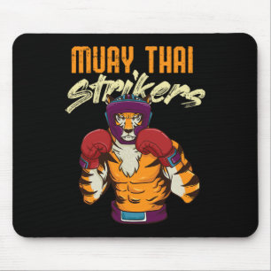 Muay Thai Tiger Thai Boxing Thailand Kickboxing 1 Mousepad