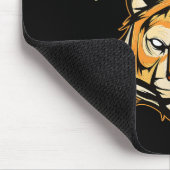 Muay Thai Tiger Thai Boxing Thailand Kickboxing Mousepad (Ecke)
