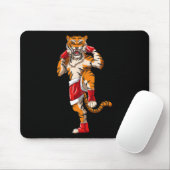 Muay Thai Tiger - Thailändisches Boxen und Kickbox Mousepad (Mit Mouse)