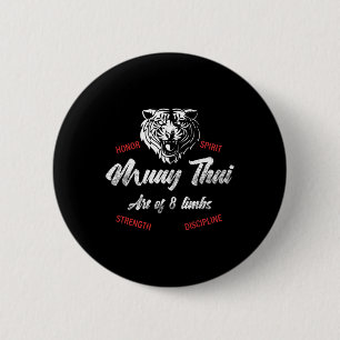 Muay Thai Tiger - Tiger Thai Boxen und Kickboxen Button