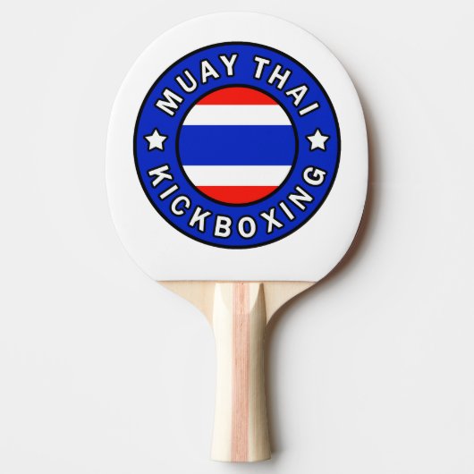 Muay Thai Tischtennis Schläger (Vorderseite)