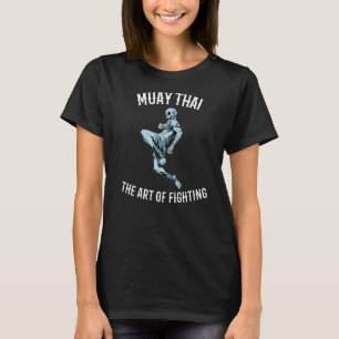 Muay Thai und Thai Boxing Strong Skelett T-Shirt