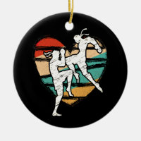 Muay Thai Vintag Design Retro Kickboxer Fighter