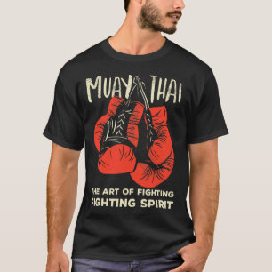 Muay Thai Vintage Retro Kampfsport Kickboxen T-Shirt