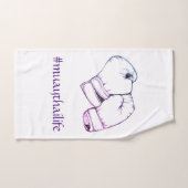 Muay thailändische Boxhandschuhe Handtuch (Handtuch)